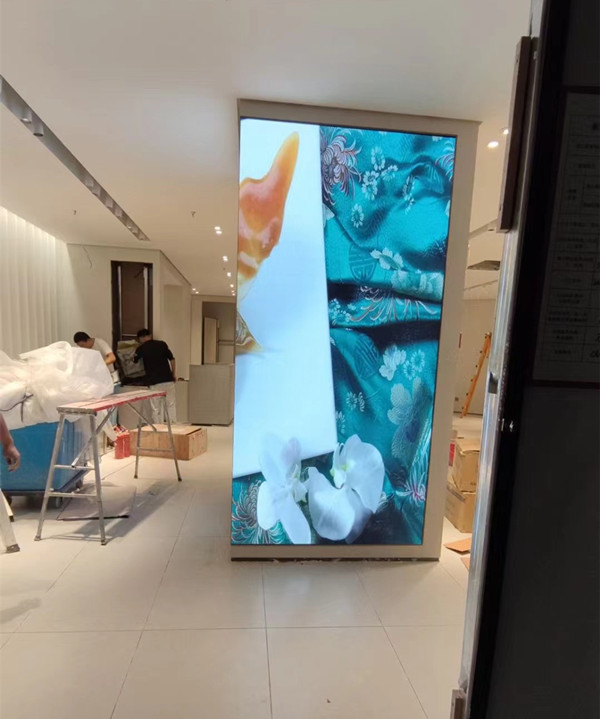 白山商场门店转角LED显示屏